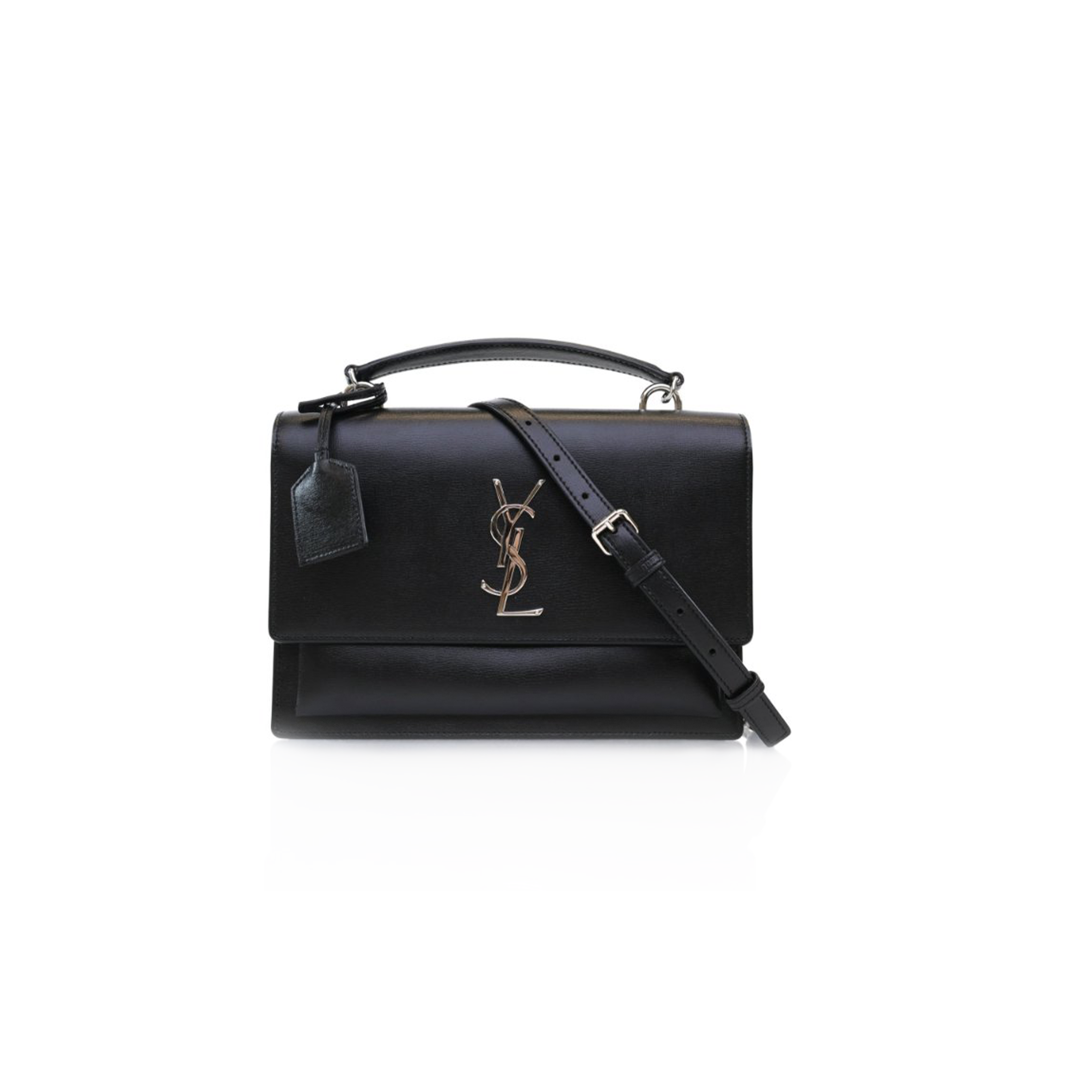 Y*L sunset top handle in smooth leather mal634723 (25*18*5cm)